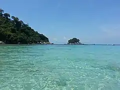 South China Sea view from Tioman Island.