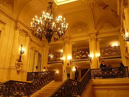 The grand staircase