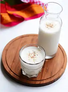 A glass of Lassi