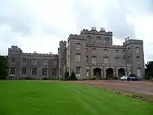 Saltoun Hall, With Terrace Wall And Enclousure