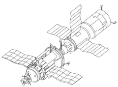 Kosmos 1686 and Salyut 7