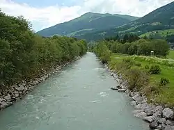 Salzach river near Neukirchen