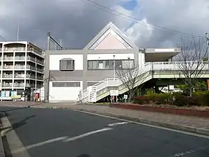 The South Exit / Entrance of Samitagawa Station