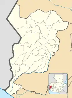 Tejutla is located in San Marcos Department