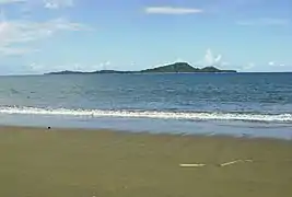 San Pablo and San Pedro Islands off the coast of Hinunangn. The town's major tourist attraction.