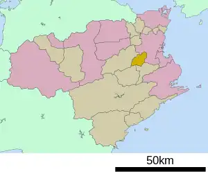 Location of Sanagōchi