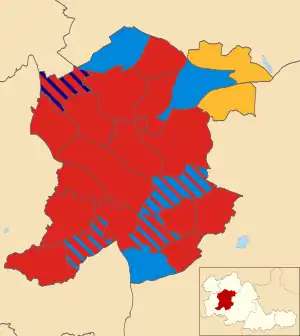 2004 results map