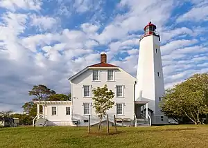 Sandy Hook Light in Sandy Hook, New Jersey