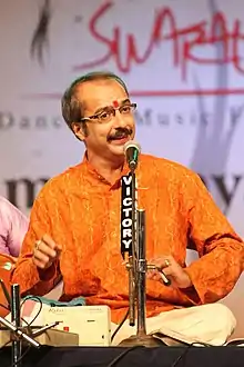 Sankaran Namboothiri during music concert in New York