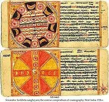 Jain cosmological diagrams and text.