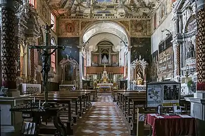 View of the nave