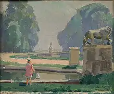 Girl in the Park, 1925