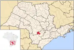 Location in São Paulo  state