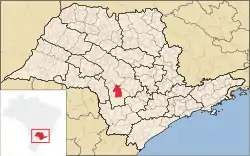 Location in São Paulo state