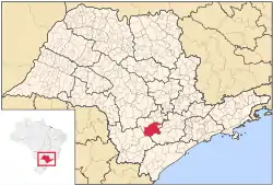 Location in São Paulo  state