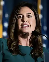 Sarah Huckabee Sanders (R)  Governor