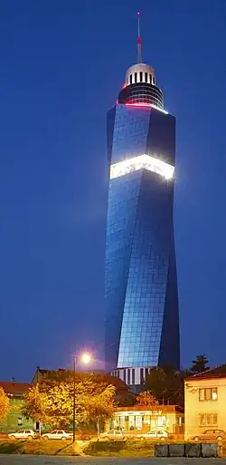 Image 2The Avaz Twist Tower in Sarajevo, the tallest building in Bosnia and Herzegovina (from Bosnia and Herzegovina)