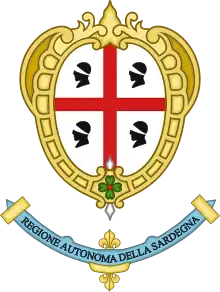 Coat of arms of Sardinia.