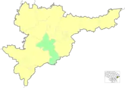 Location of Sariai Eldership