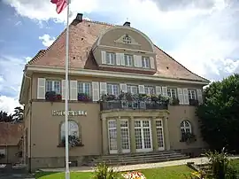 The former town hall in Sarrebourg