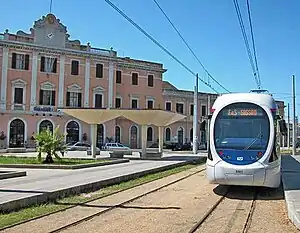 Tram AnsaldoBreda Sirio in Sassari