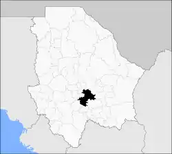 Municipality of Satevó in Chihuahua, where San Francisco Javier de Satevó is located.