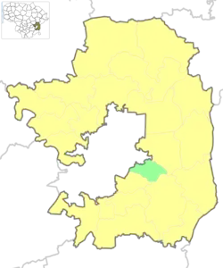 Location of Šatrininkai Eldership