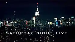 The title card for the thirtieth season of Saturday Night Live.