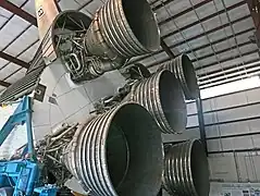 First stage from SA-514, Johnson Space Center