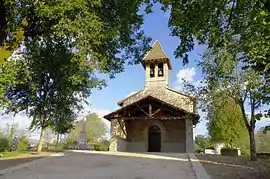 The church in Savignac-de-Nontron