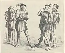 Act I scene 1: Quarrel between Capulets and Montagues