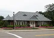 Schenley Park Café and Visitor Center, Schenley Park, Pittsburgh, Pennsylvania, 1910.