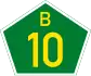 B10 road shield}}