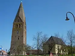 Church tower at Schildwolde