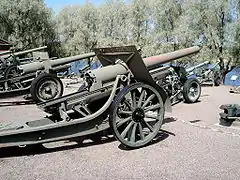 A Polish wz. 1878/10/31 at the Hameenlinna artillery museum.