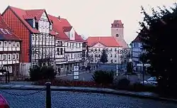 Market place and St Vincent Church