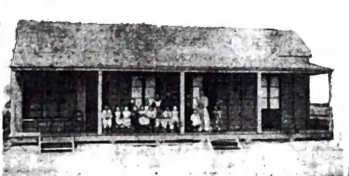 Earliest Known Image of the National School Rockhampton