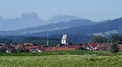 Schwabbruck seen from the northeast