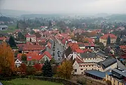 Bad Schwanberg seen from the Church of Saint Joseph