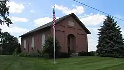 The District #2 Schoolhouse, a historic site in the township