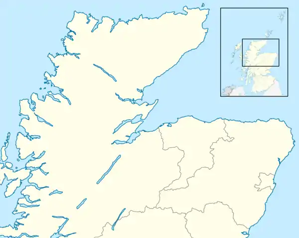 2022–23 Highland Football League is located in Scotland North