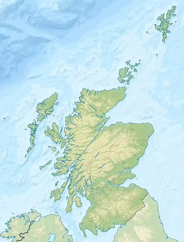 Shetland is located in Scotland