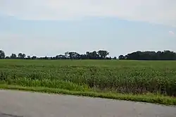 Fields northwest of Kirkpatrick