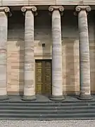 Playfair's ionic columns