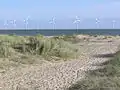 Wind farm seen from Great Yarmouth