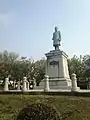 Statue of Ōmori Harutoyo near the university hospital