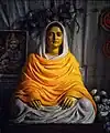 Sculpture of Rani Rashmoni at her palace.