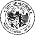 Seal of the City of Alturas