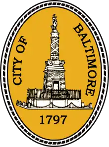 Official seal of Baltimore