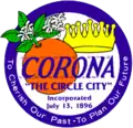 Seal of the City of Corona